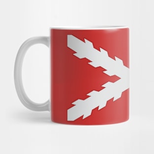 Cross of Burgundy (silver) Mug